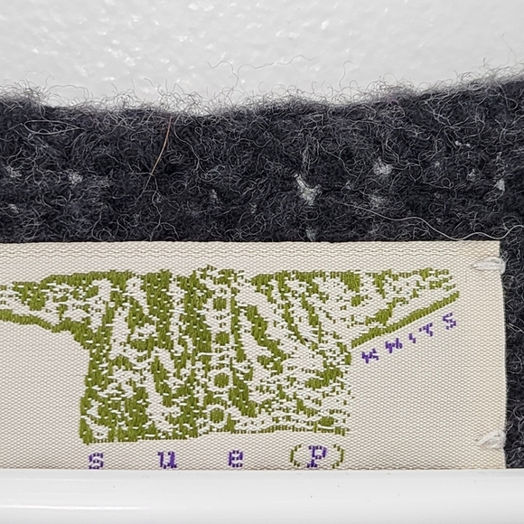 Sue P Knits Women's Wool Blend Double Breasted Vest - M - Picture 3 of 7